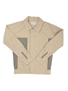 Dept. Anonym Collared Jacket in Beige